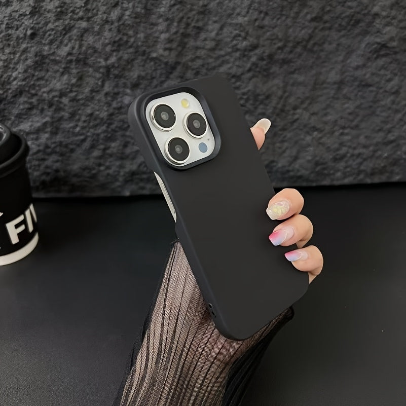 Soft Back Phone Case for iPhone Models TPU Anti-Fall Protection Gift for Men Women