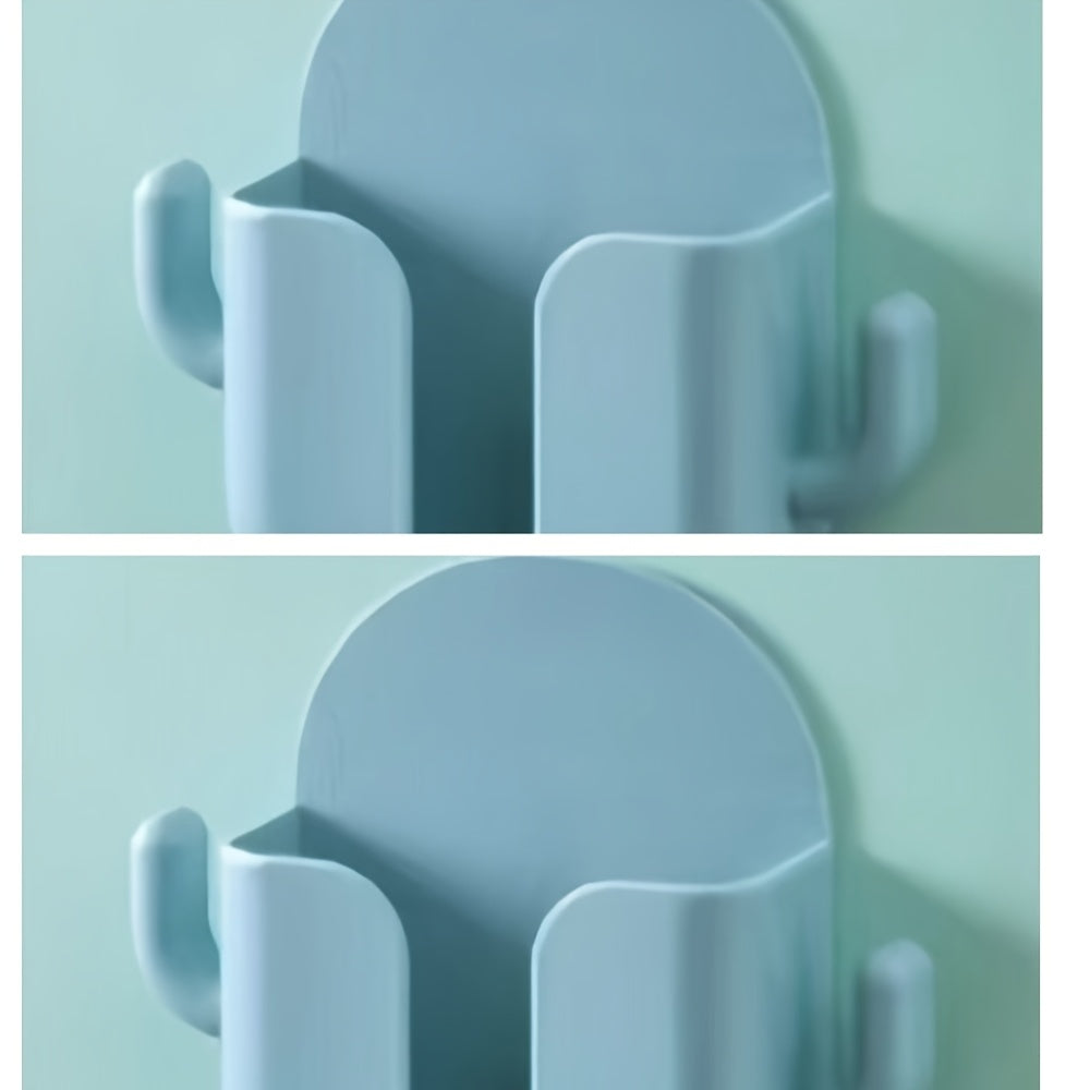 Cactus Wall Mount Phone Holder for TV and Air Conditioner No-Drill Adhesive Charging Bracket