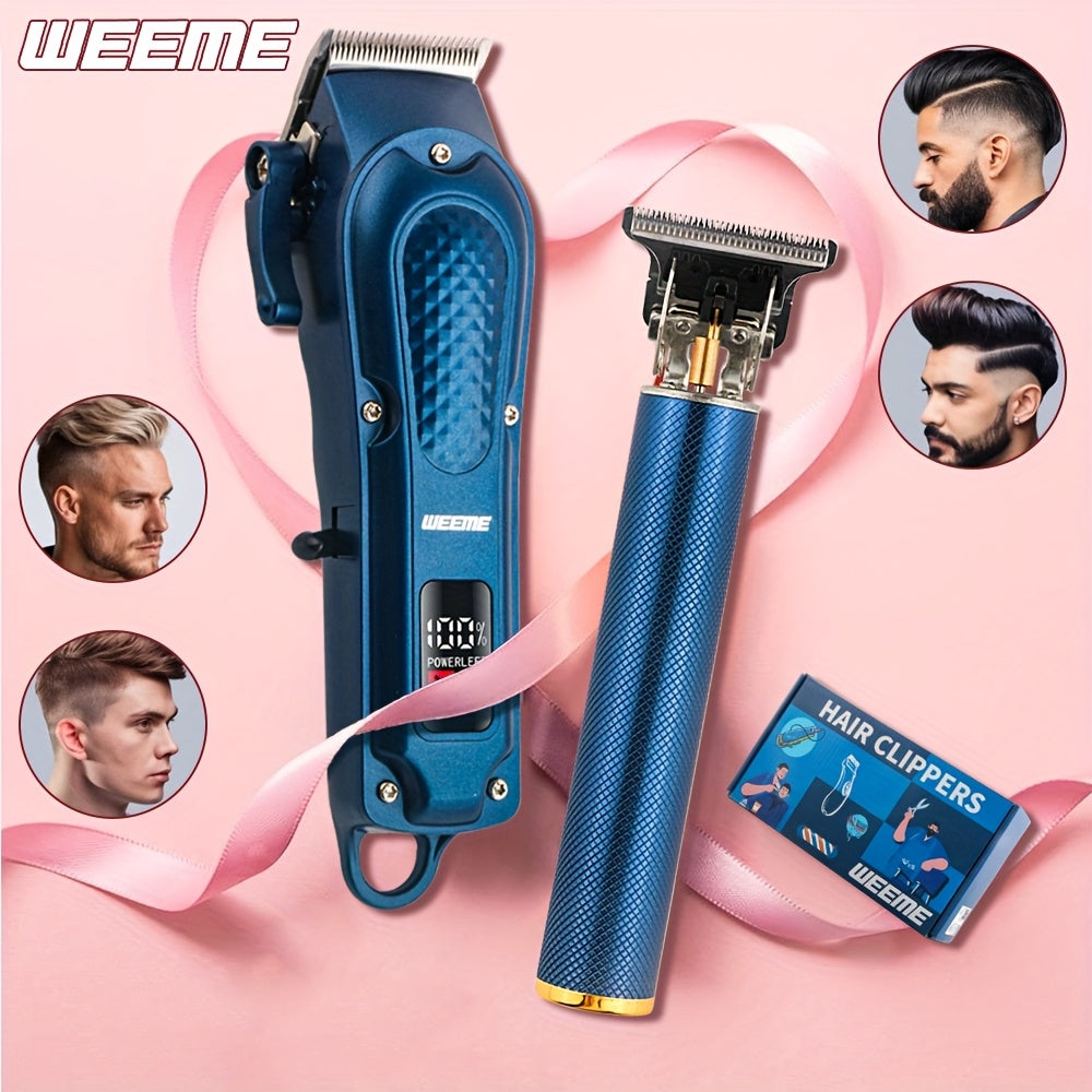 Электрический набор для стрижки волос для мужчин, легкое укладывание, отличный подарок