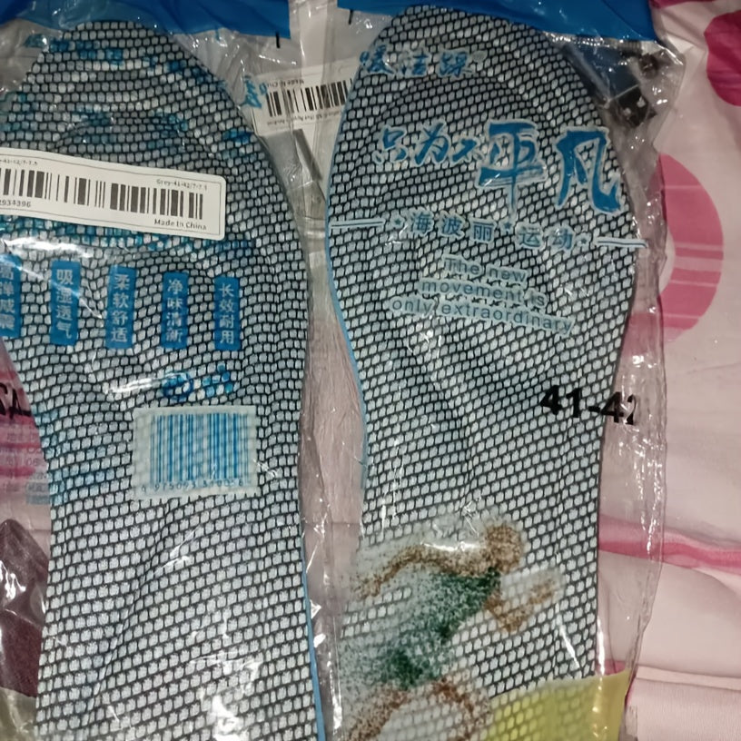 Unisex xotira ko'yi insoles Nano teri so'radigan yugurish yostiqlari oyoq kiyim padlari