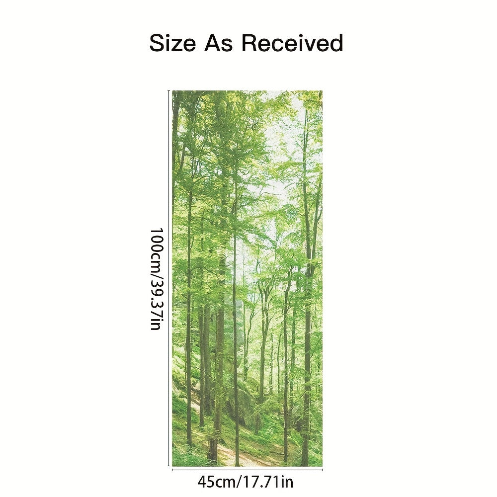 Self-Adhesive Frosted PVC Window Film for Privacy Bathroom Bedroom Living Room Office