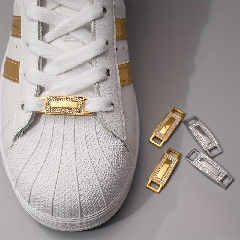 Women's Lace Buckles Inlaid With Zirconia Luxury Alloy Shoe Accessories