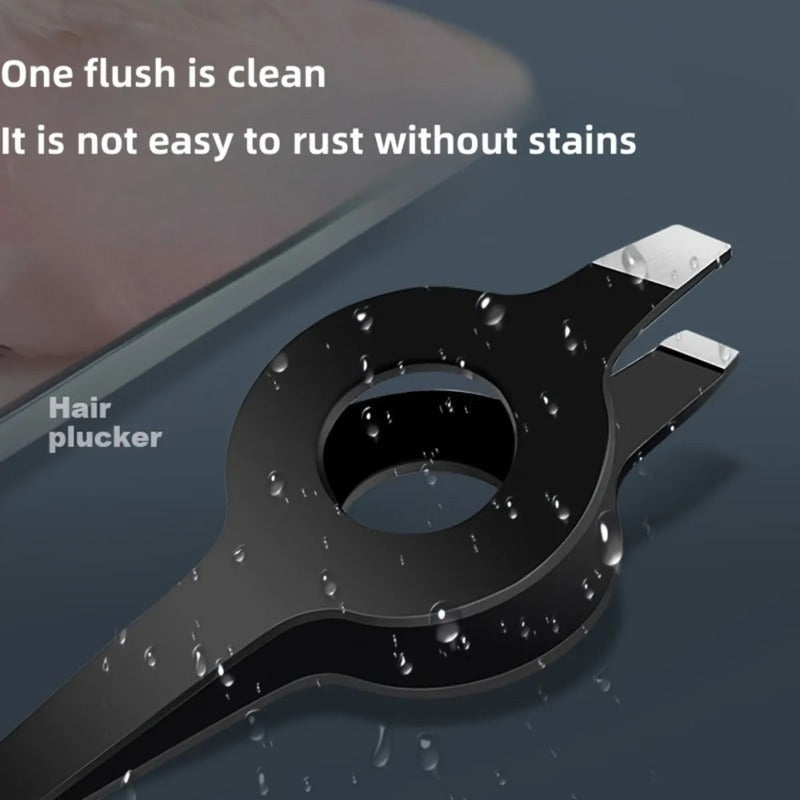 Women Stainless Steel Precision Eyebrow Tweezers for Facial and Vellus Hair