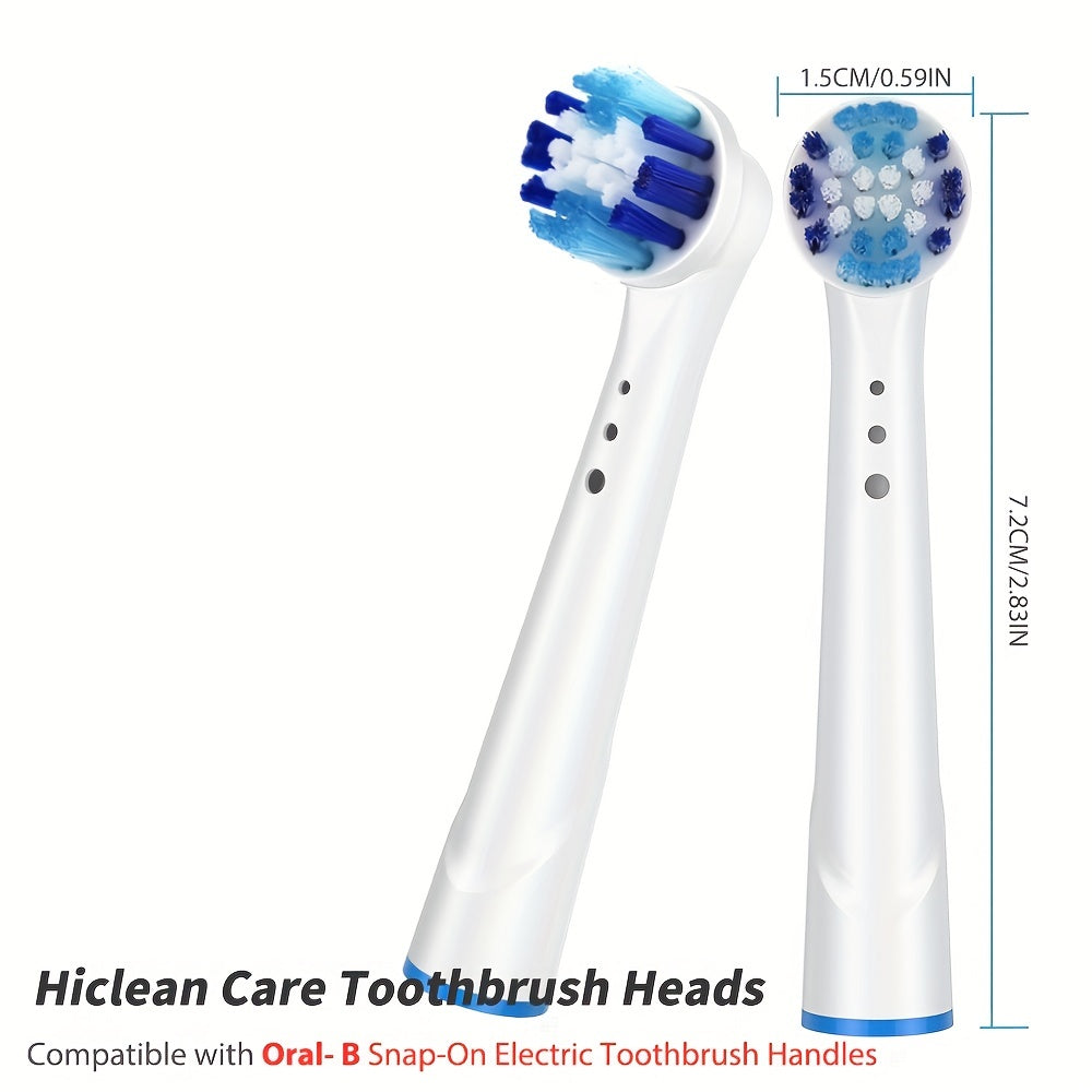 8Pcs Toothbrush Heads with Reusable Covers for Electric Toothbrushes
