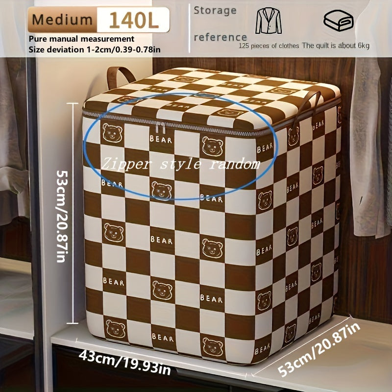 Non-Woven Storage Bag for Clothes and Quilts Dustproof Organizing and Moving