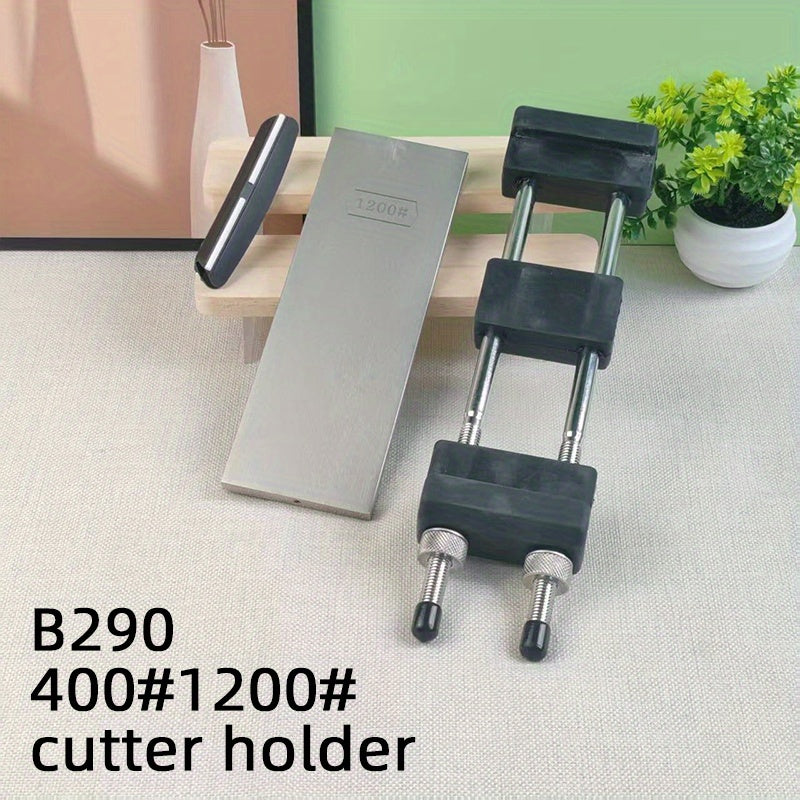 Aniq kesish uchun qattiq burchak tutgichi va asal honeycomb qirqish yuzasi bilan mustahkam pichoq silliqlash qurilmasi.