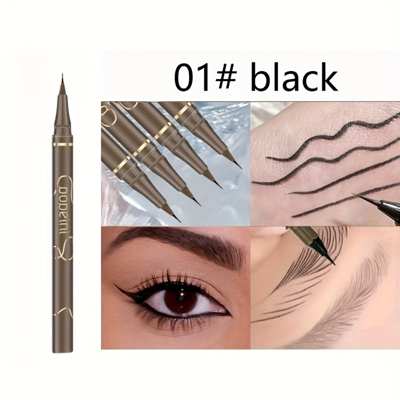 Qora Qosh Qalam Suvga chidamli, Sochilib ketmas, Uzun muddatli, Barcha teri turlari uchun