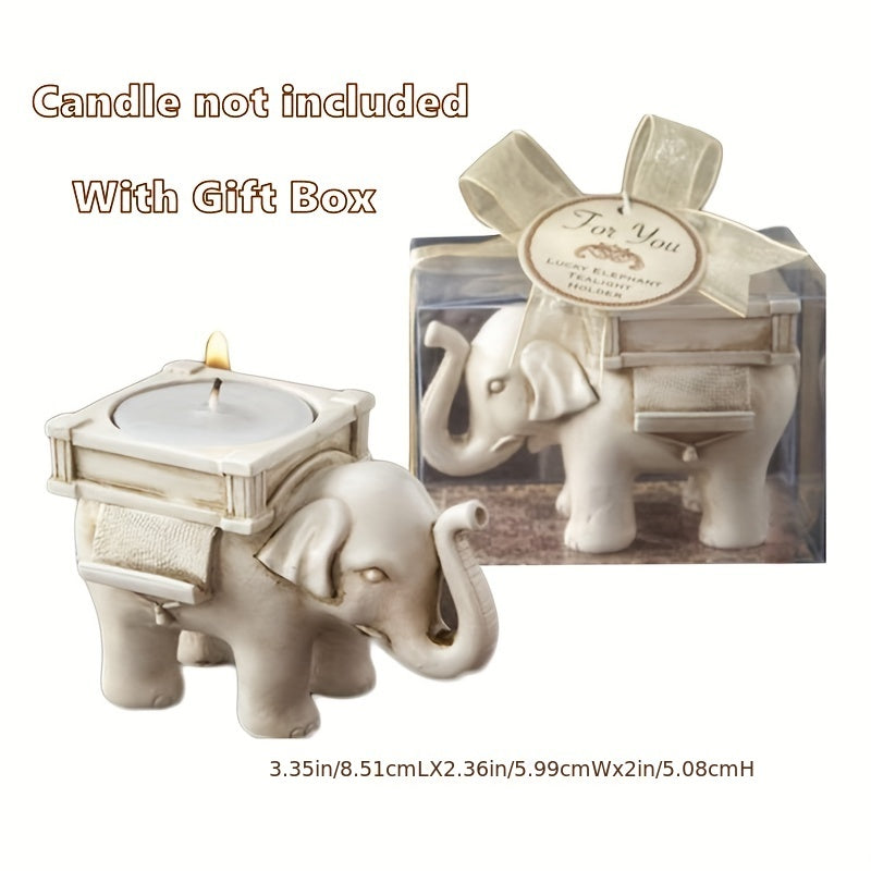Elephant Tealight Candle Holder for Birthday Home Decor 1 Piece