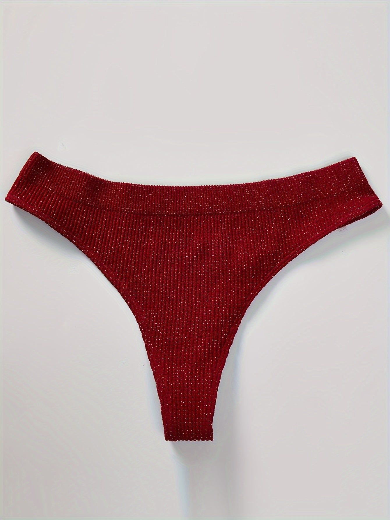 Women's Lingerie Set Seamless Glitter Tank Bra and Panties