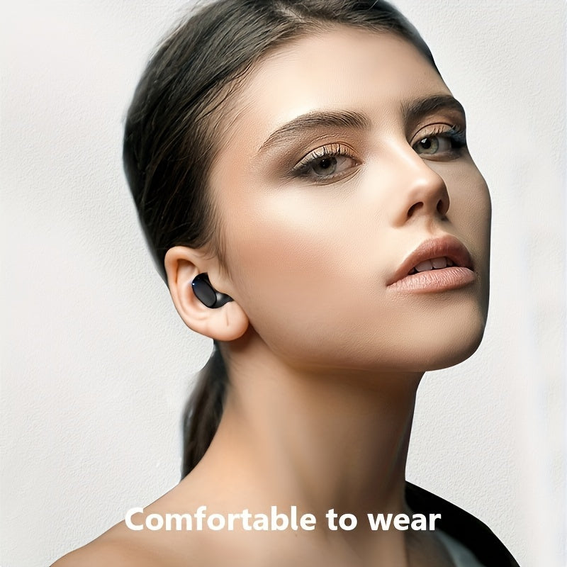 1 пара TWS беспроводных наушников с LED-дисплеем, сенсорным управлением, USB-зарядкой, беспроводной связью 5.0, для игр/музыки/спорта, совместимые с iOS/Android, темы аниме/фильмов/телевидения/видеоигр, емкостные