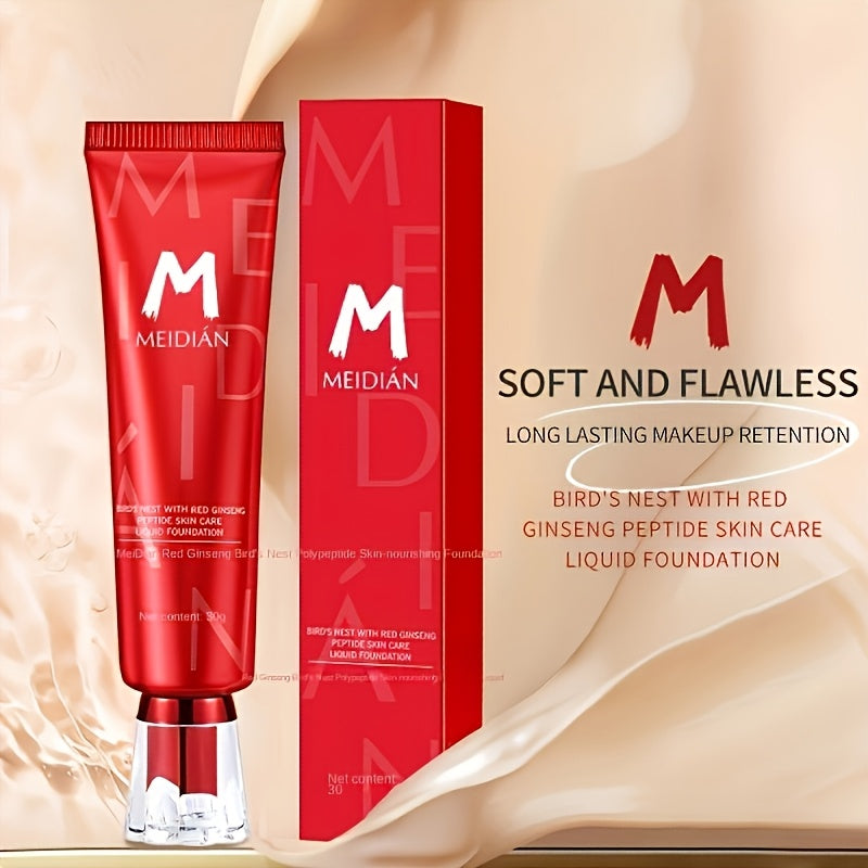 Crema BB impermeable iluminadora con péptidos de ginseng rojo y nido de pájaro para todo tipo de piel