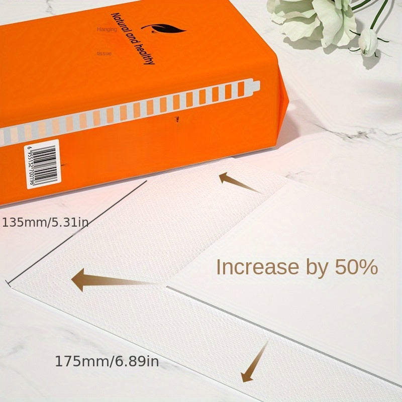 Thick Soft Toilet Paper Made from Plant-Based Wood Pulp Coreless Dye-Free for Home Use