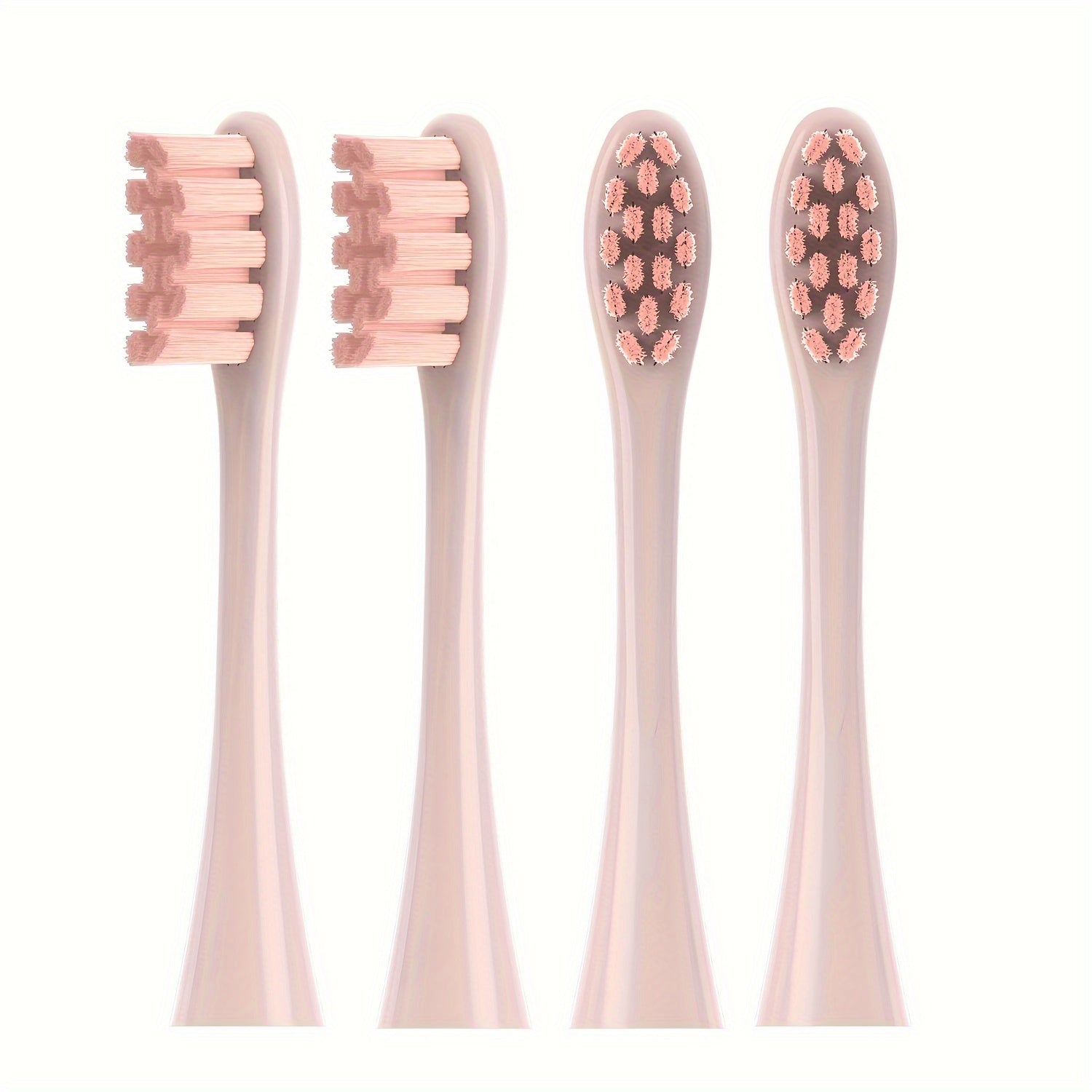 4pcs Replacement Brush Heads Soft Blue Green Sonic Electric Toothbrush Nozzles