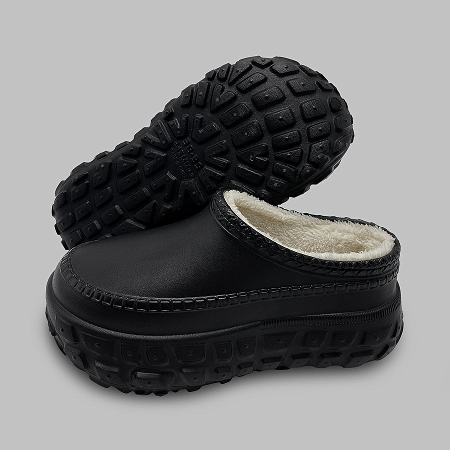Unisex Winter Slip-On Slippers Waterproof Indoor Outdoor EVA Casual
