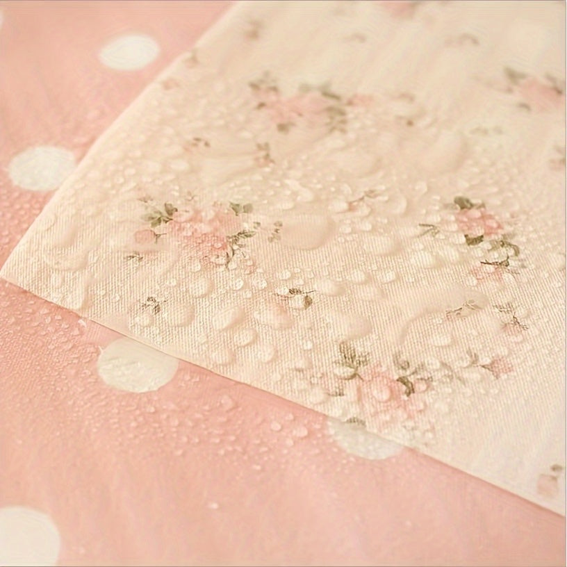 Patterned Non-Adhesive Shelf Liner Waterproof Washable 30cm x 150cm for Kitchen Refrigerator Storage