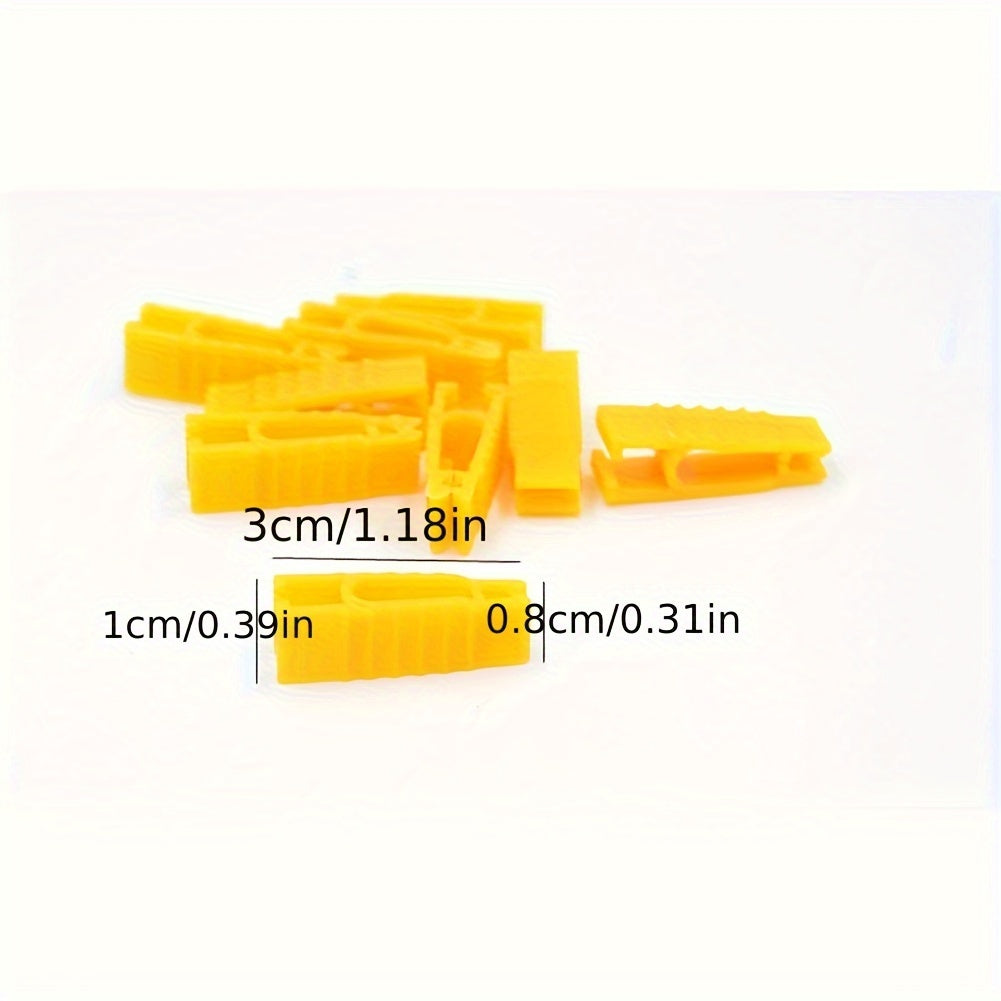 Car Fuse Pliers Durable Yellow Plastic Easy Fuse Removal Tool