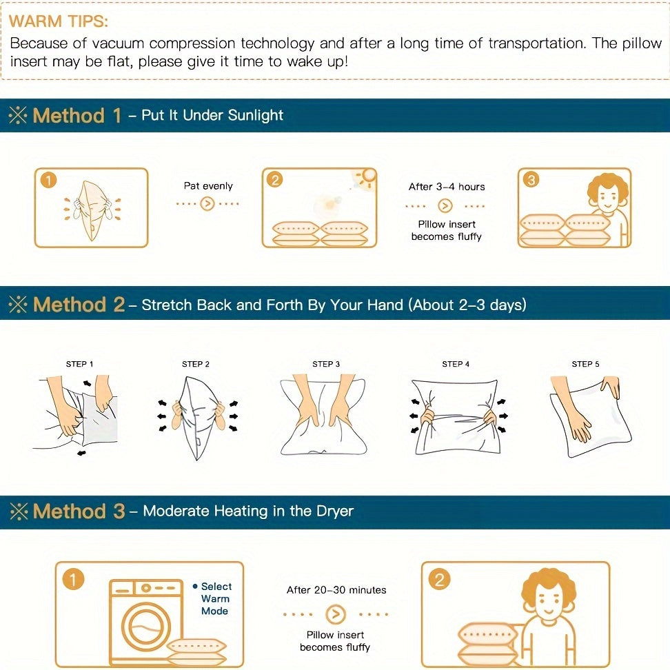 White Square Pillow Inserts 45.72 cm Set for Couch Sofa Bed Christmas Decor