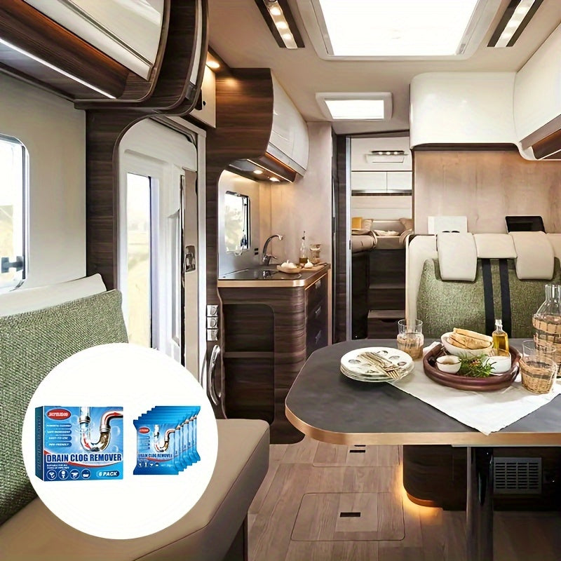 Drain Pipe Cleaning Powder for Clogs Hair Food Residue Oil Toilet Paper