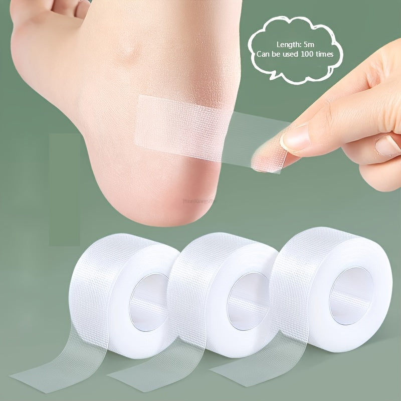 Unisex Transparent Gel Heel Patch Anti-Wear Foot Sticker
