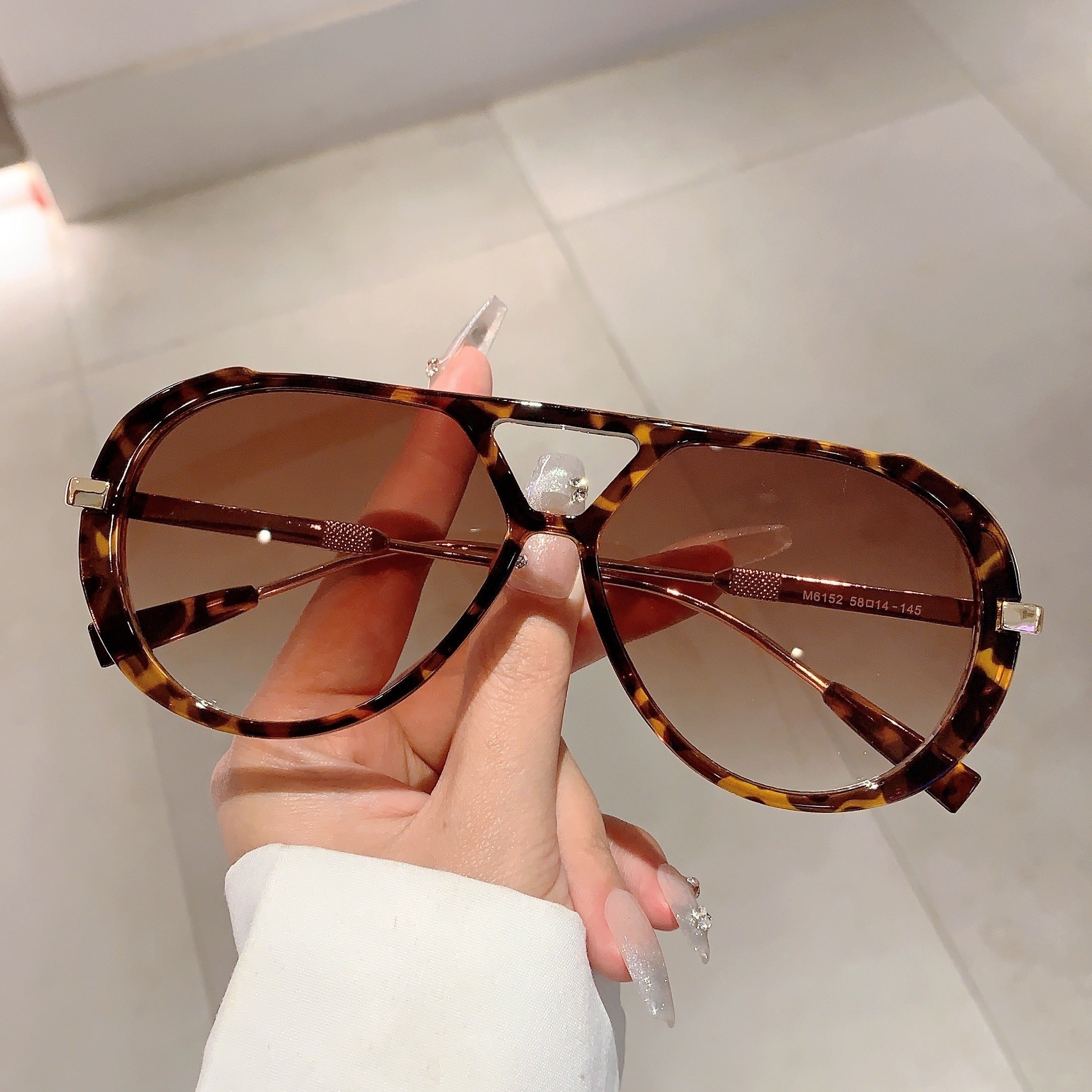 Ретро металлическая оправa для очков с двойной балкой и смешанными цветами для мужчин и женщин