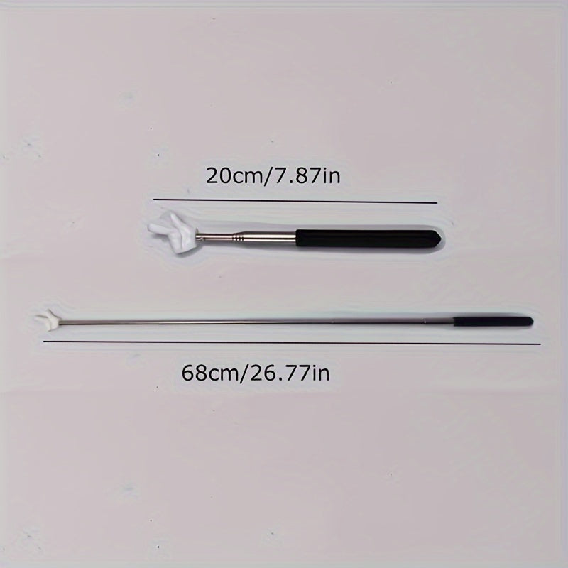 Colorful Stainless Steel Retractable Reading Stick for Teachers Blackboards Pianos