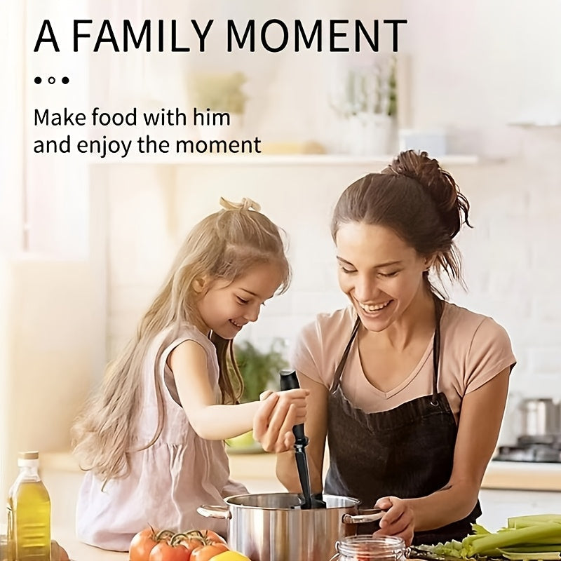 Durable ABS Handheld Meat Chopper and Spatula for Cooking and Mixing