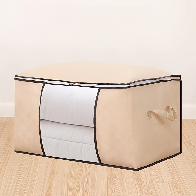 3 qavatli suv o'tkazmaydigan saqlash sumkasi kiyimlar, yostiq va to'shakka mo'ljallangan, changga chidamli tashkilotchi