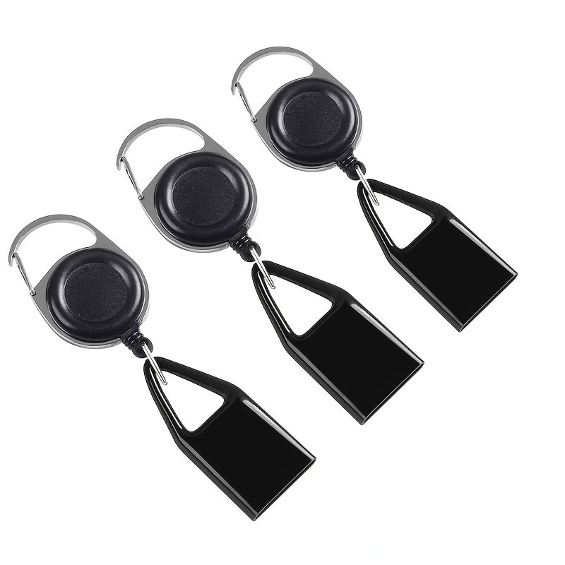 Unisex Silicone Lighter Sleeve Holder Clip with Retractable Keychain