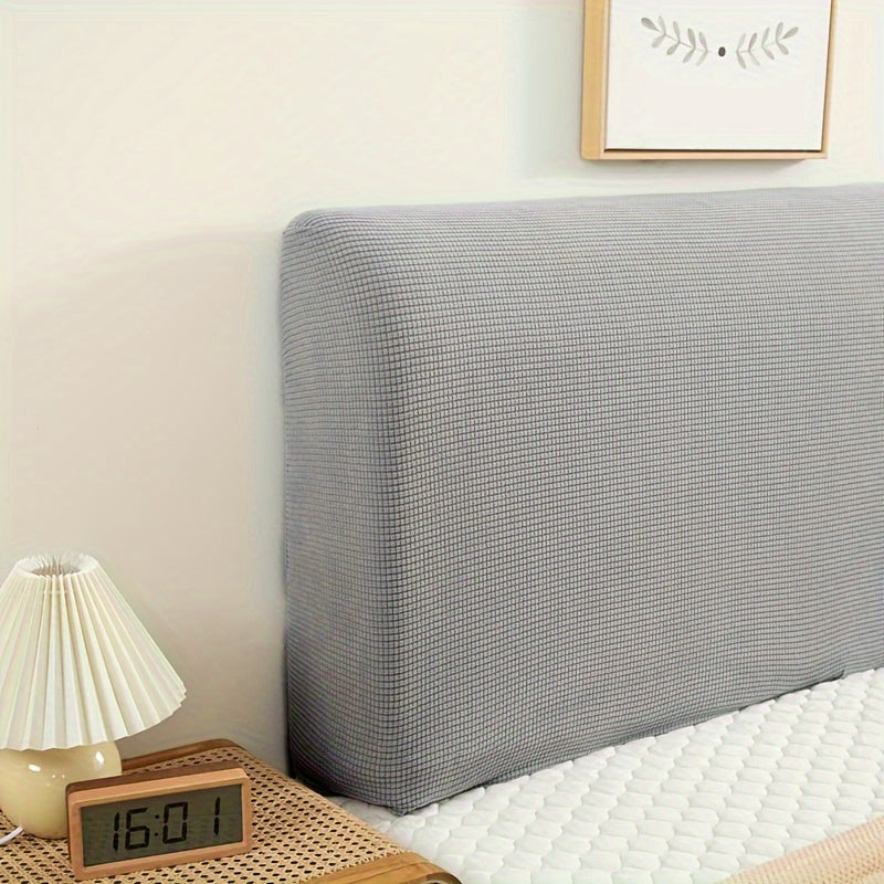 Machine Washable Polyester Fiber Fill Headboard Cover with Macaron-Inspired Corn Texture