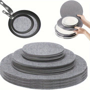 Set of 36 FeltMate Felt Pot Holders and Plate Separators for Cookware and Dinnerware Protection