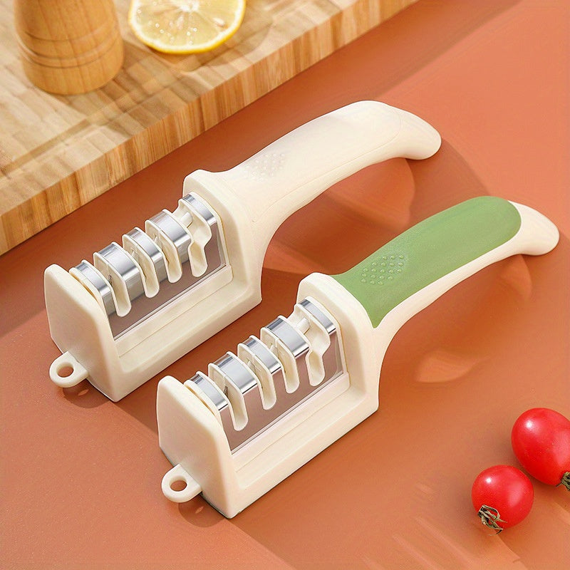 Juego de 30 piezas de afilador de cuchillos de acero inoxidable para un afilado manual rápido del filo en la cocina