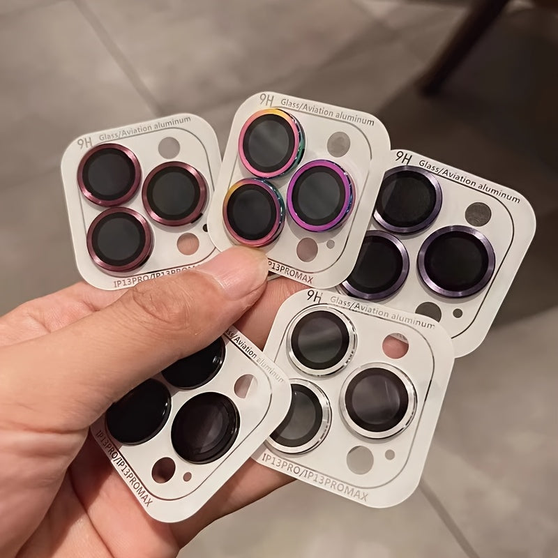 HD Camera Lens Protector for iPhone 16 Pro Max 15 14 13 12 11 Compatible