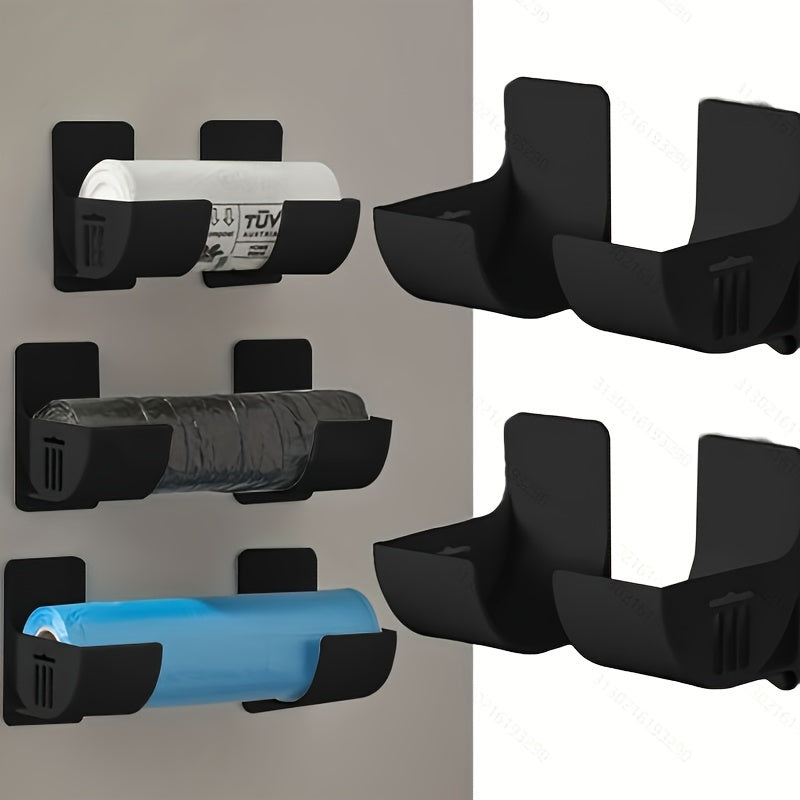 Oshxona tashkiloti uchun to'rt ta plastmassa devor montajli saqlash racklari to'plami