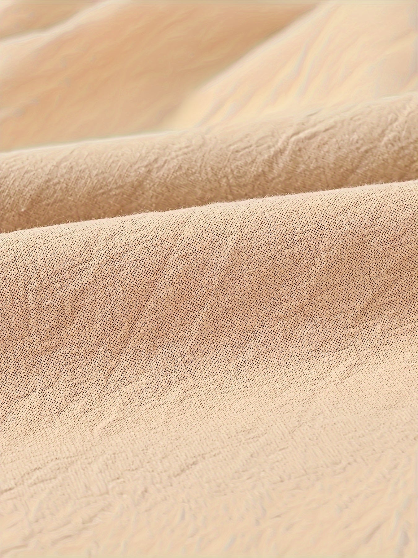 Men's Cotton Breathable Drawstring Trousers for Casual Summer and Holiday Wear