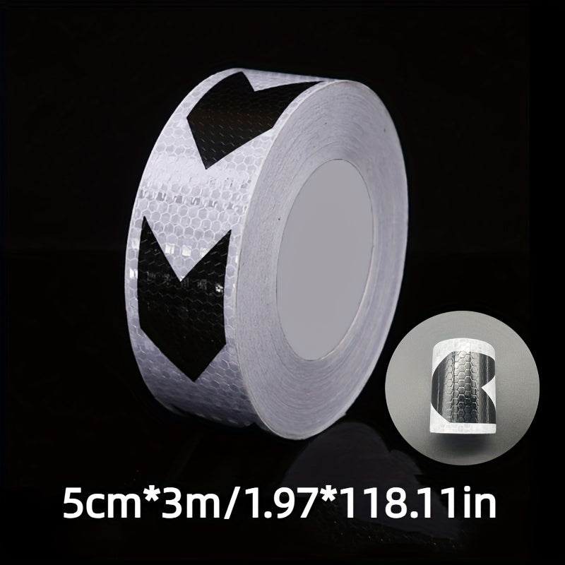 Reflective Safety Stickers Paper Material Warning Stripes for Vehicles Bicycles