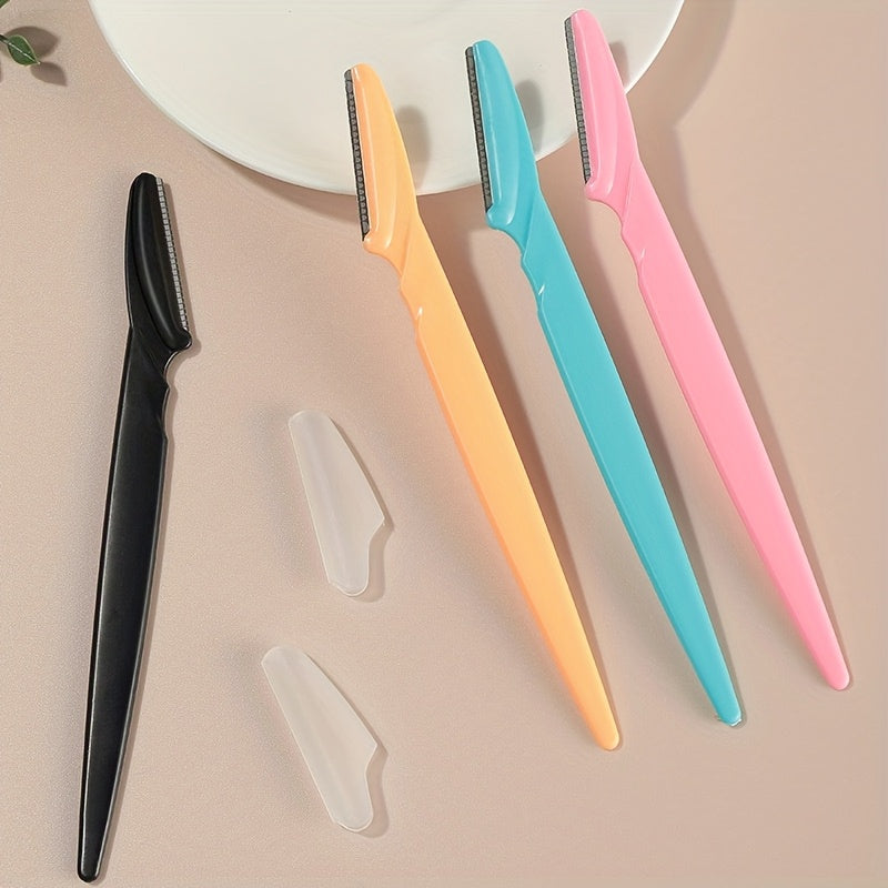 Unisex Facial Hair Removal Razors 12pcs Safety Cover Precision Trimmer