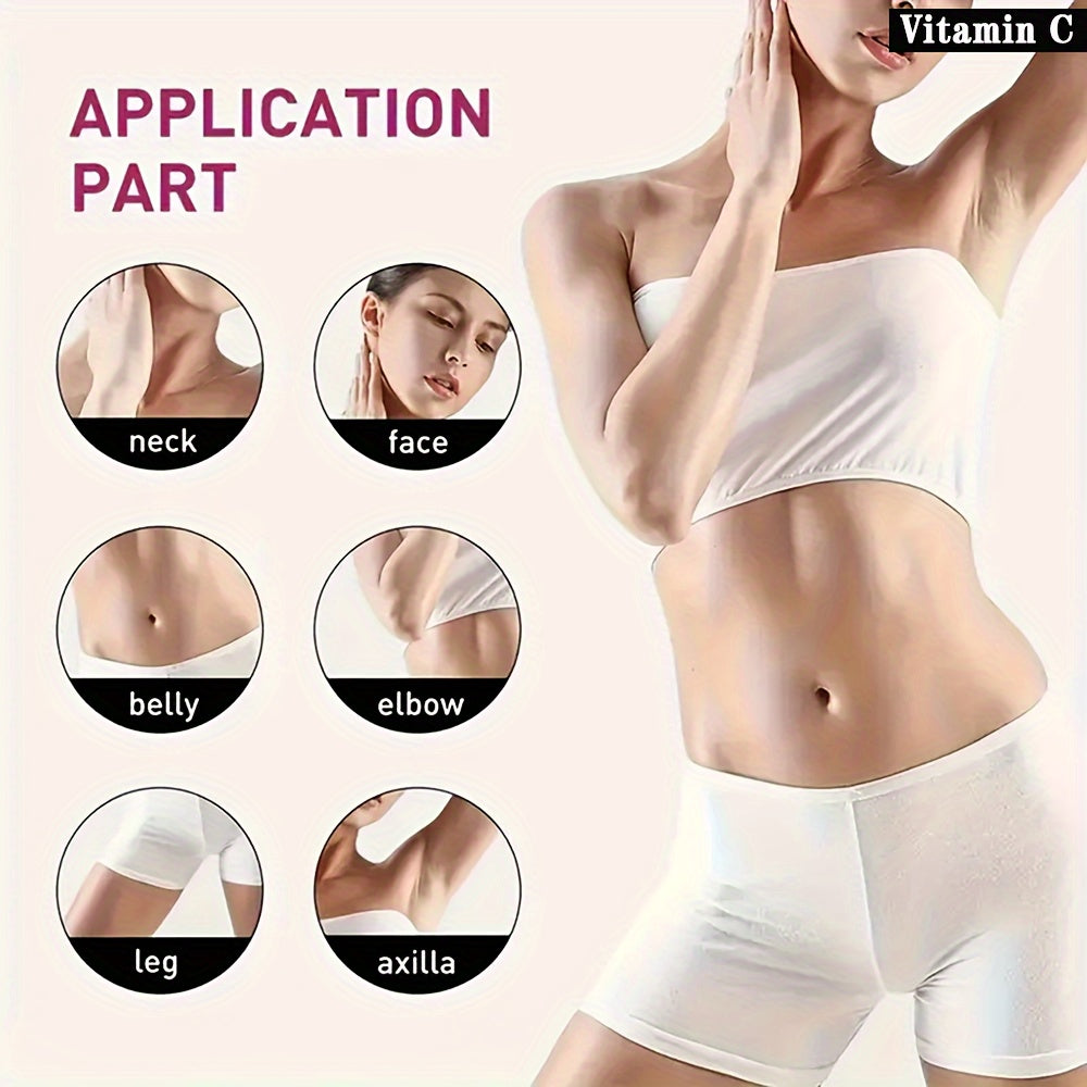 50g Vitaminlar bilan to'ldirilgan krem tanaga va shaxsiy joylarga. Terini yoritadi, yuzni silliqlashtiradi, alkogolsiz, barcha teri turlari uchun mos. Qo'ltiq osti, but, va sonlarni qayta tiklaydi.