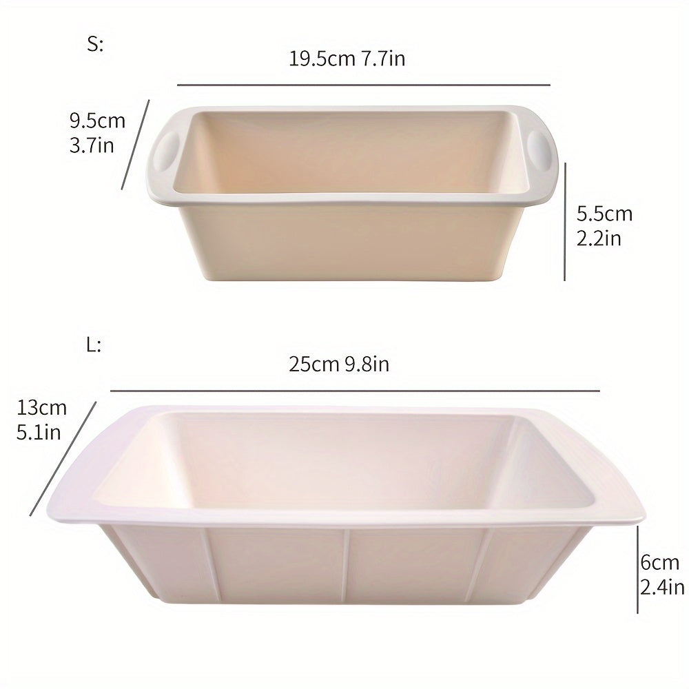 Silicone Loaf Pan Non-Stick Bakeware for Bread and Toast 19.56cm x 9.4cm