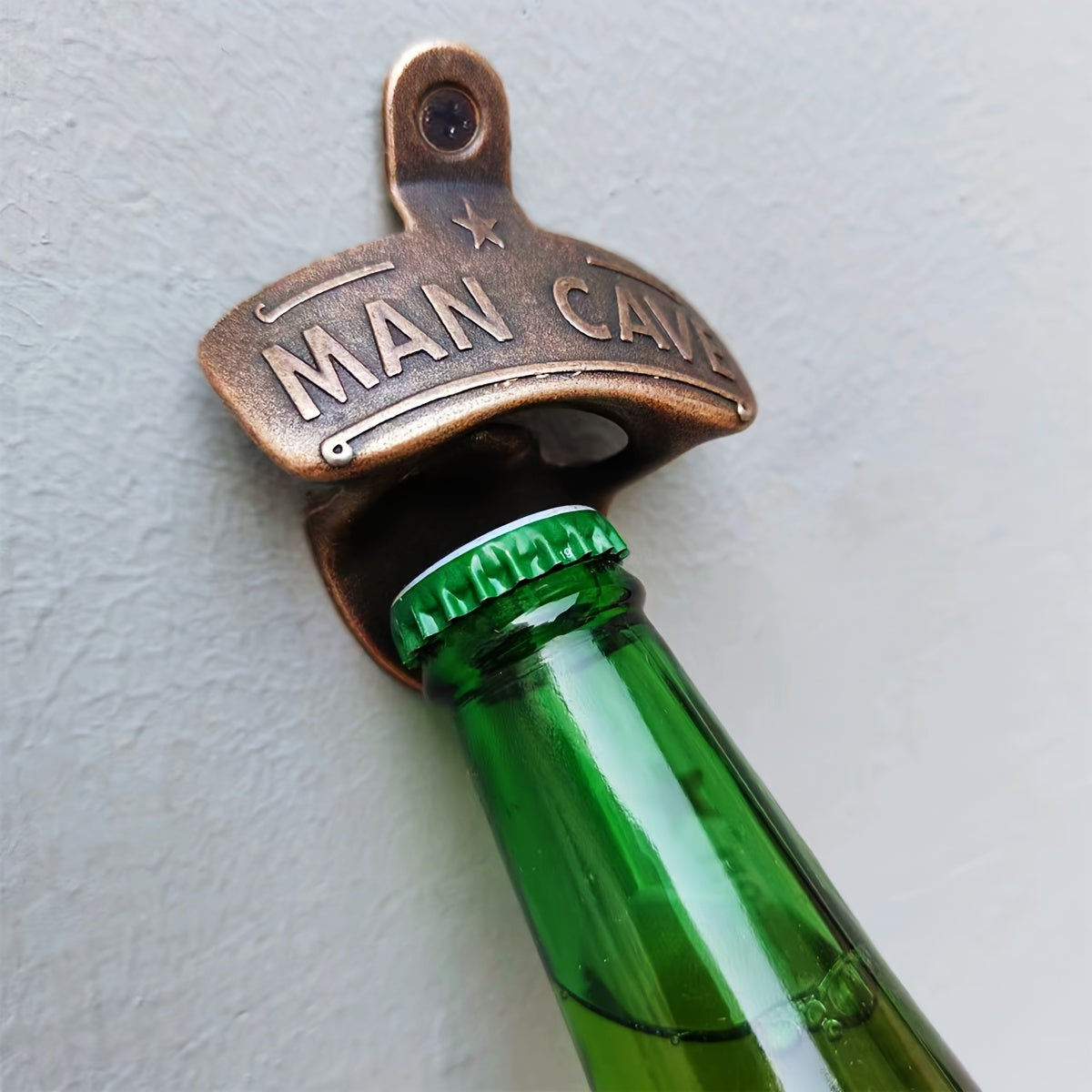 Assorted Man Cave Beer Opener Sets Vintage Alloy Wall Mount for DIY Bars BBQs