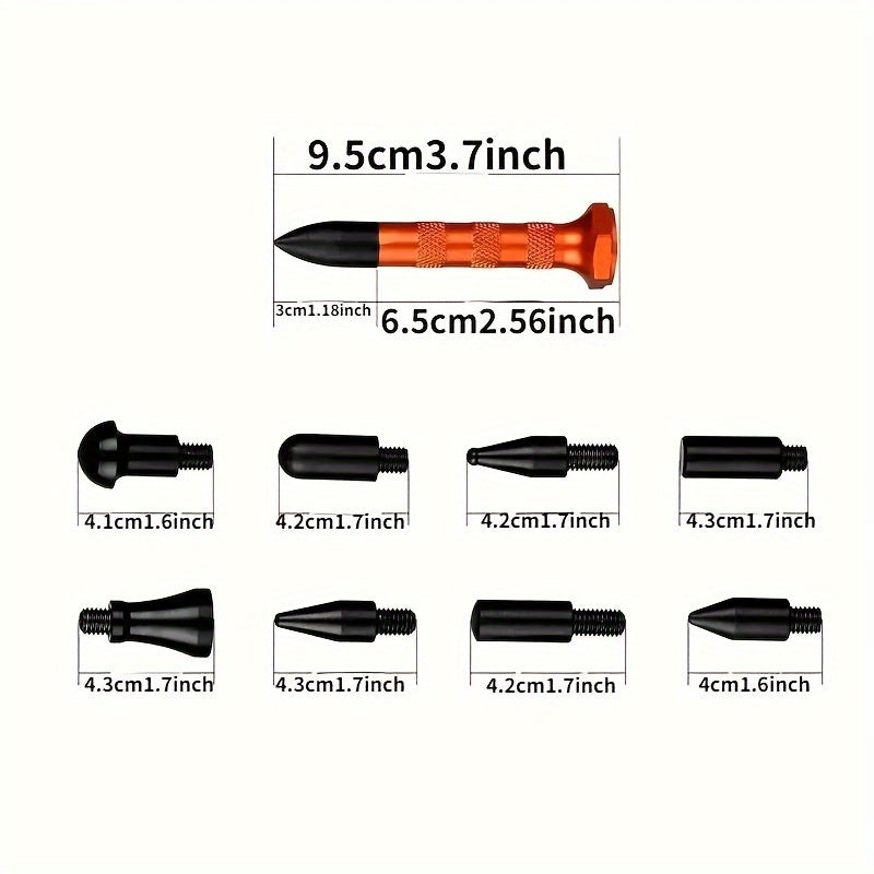 Ручной инструмент PDR для ремонта вмятин, ручка для удаления вмятин без покраски, повреждения града