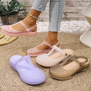Women's Summer Platform Sandals with Anti-Slip EVA Sole for Beach and Outdoor