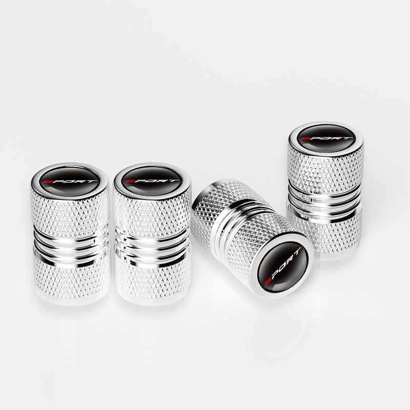 Tapa de válvula de neumático de aleación de aluminio impermeable, resistente a la oxidación, universal, a prueba de fugas, para coche