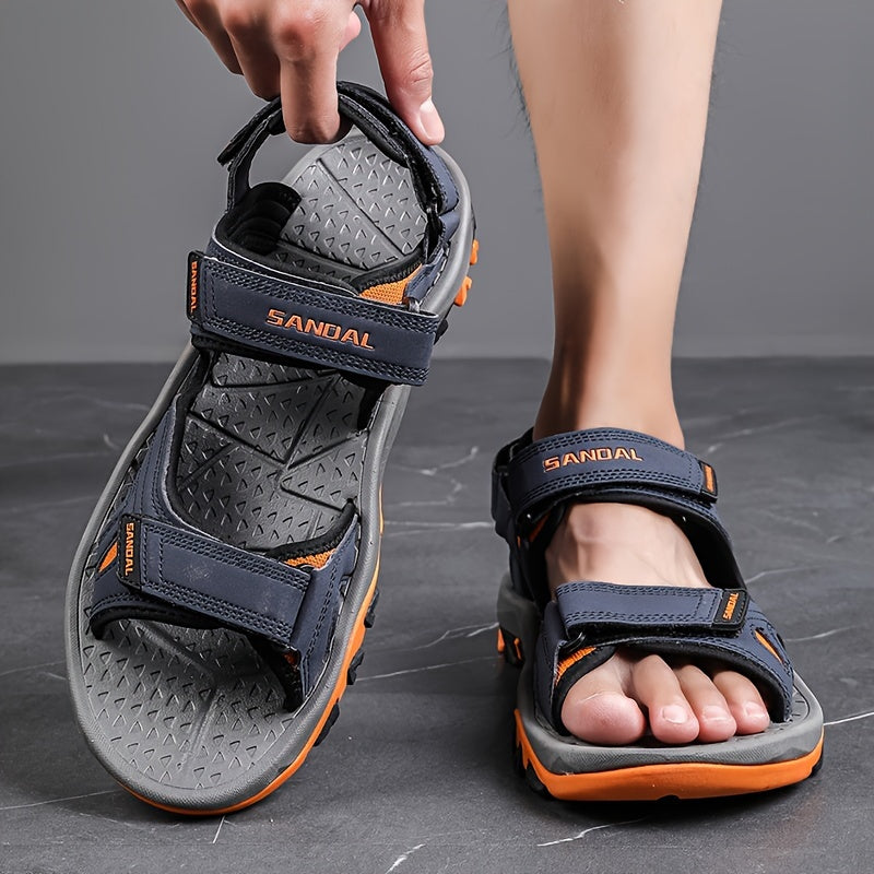 Men's Non-Slip Quick-Drying Closed Toe Sandals for Beach Wear Summer