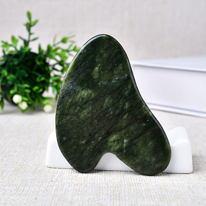 Qo'l bilan tayyorlangan tabiiy Gua Sha kristal massaj qiluvchi, yuz va tana parvarishi uchun, mukammal sovg'a g'oyasi.