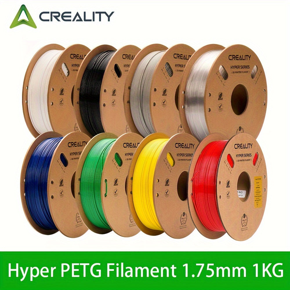 1kg PETG 3D Printer Filament High-Speed 1.75mm Multi-Color for Ender-5 K1