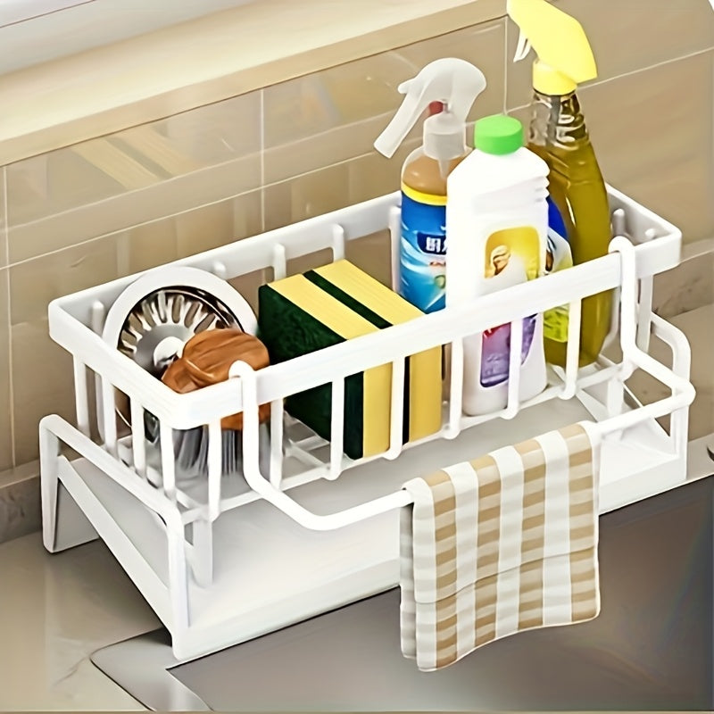 Vanna yoki oshxona uchun oshxona sinkining drenaj qutisi uchun qoʻlqop va idish toʻplamini saqlash uchun quti