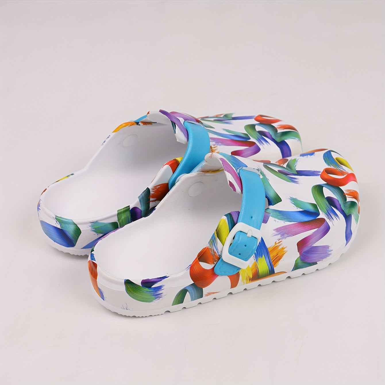 Women's Colorful EVA Clogs Lightweight Non-Slip Summer Garden Shoes