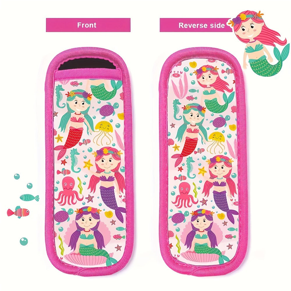 Colorful Insulated Ice Pop Sleeves Reusable Washable Summer Party Holders Pack of 1/10