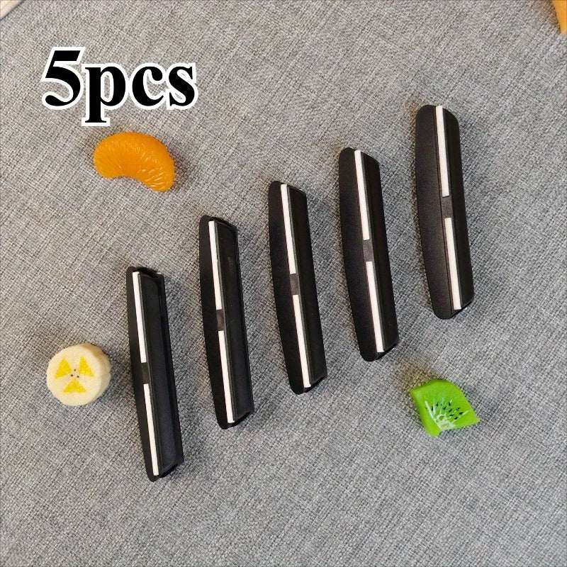 Qalampirni maydalash burchak qo'llanma relslari 2 ta va 5 ta to'plamlarda oshxona pichog'ini ushlagichlarini mahkamlash uchun, maydalash toshlari uchun professional aksessuar asboblar.