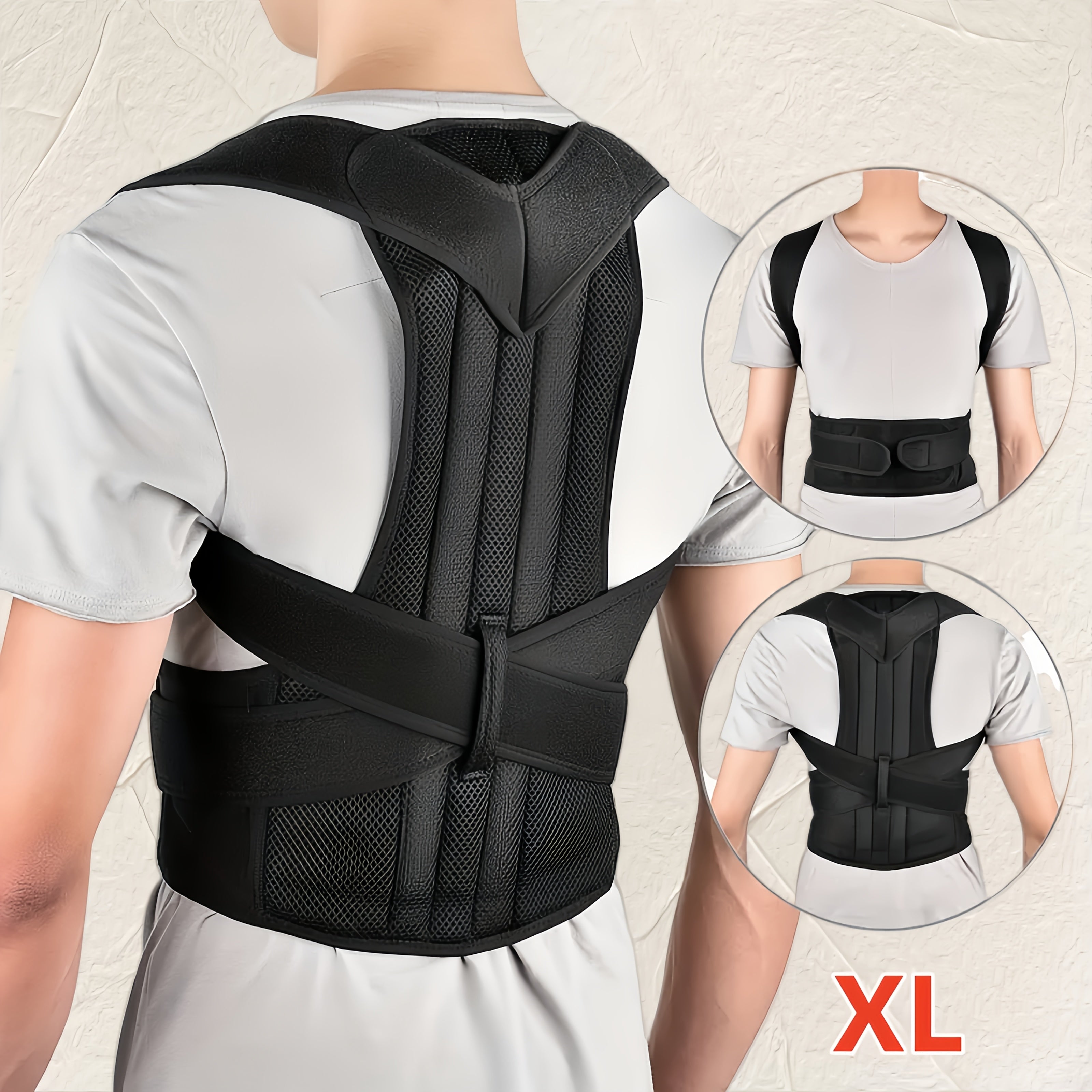 Unisex Adjustable Posture Corrector Support Strap for Hunchback Relief
